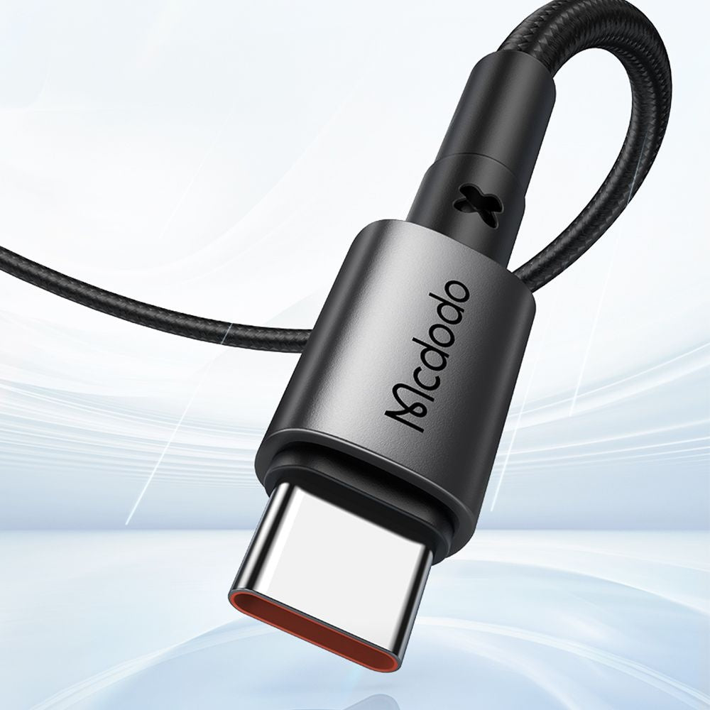 Dátový a nabíjací kábel USB-A - USB-C McDodo CA-3590, 100W, 1.2m, čierny