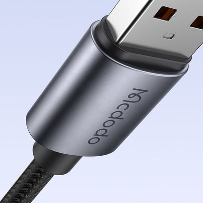 Dátový a nabíjací kábel USB-A - USB-C McDodo CA-5180, 100W, 1.2m, čierny