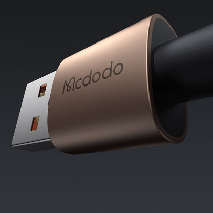 Dátový a nabíjací kábel USB-A - USB-C McDodo CA-6891, 66W, 1.2m, Zlatý