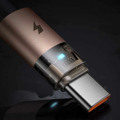 Dátový a nabíjací kábel USB-A - USB-C McDodo CA-6891, 66W, 1.2m, Zlatý