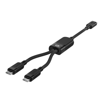 USB-C Data and Charging Cable - 2 x USB-C Acefast C5-11, 100W, 1.2m, Black