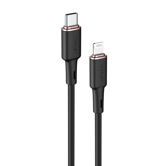Dátový a nabíjací kábel USB-C - Lightning Acefast C2-01, 30W, 1.2m, Čierny