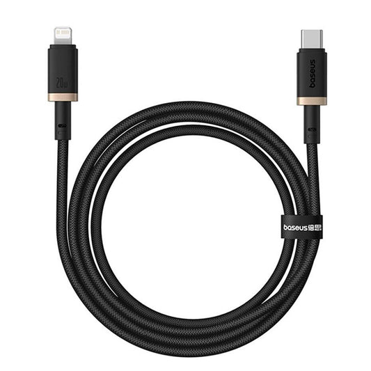 Dátový a nabíjací kábel USB-C - Lightning Baseus Dura Series, 20W, 1m, Zlatá Čierna P10377800U01-03