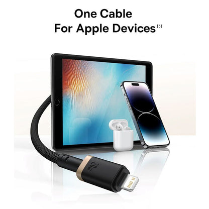 Dátový a nabíjací kábel USB-C - Lightning Baseus Dura Series, 20W, 2m, Červeno Čierny E0420802