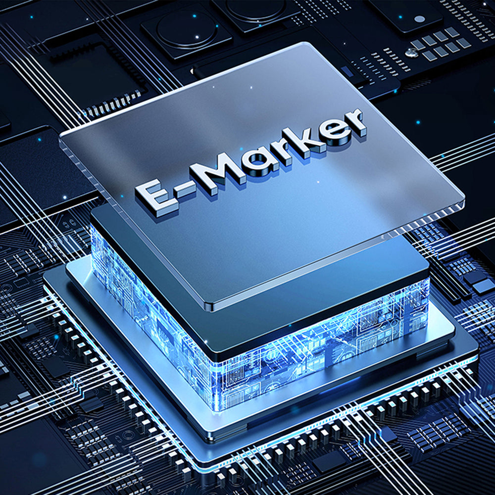 Dátový a nabíjací kábel USB-C - Lightning Lito LD09CL Display, 36W, 1.2m, Čierny