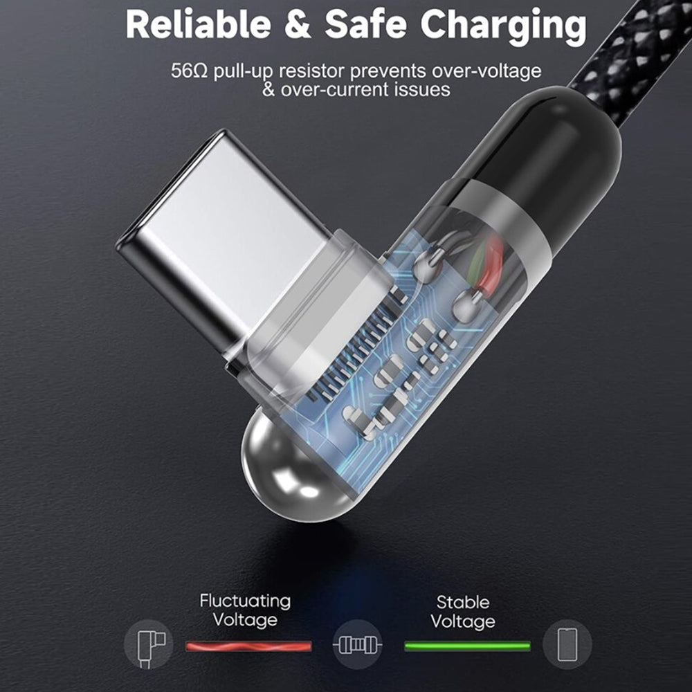 Dátový a nabíjací kábel USB-C - Lightning Lito LD13CL, 30W, 1m, čierny