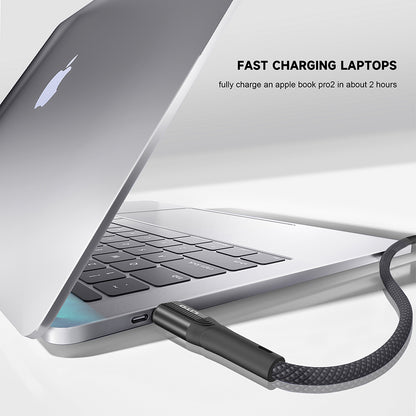 Dátový a nabíjací kábel USB-C - Lightning Lito LD14CL, 30W, 1m, čierny