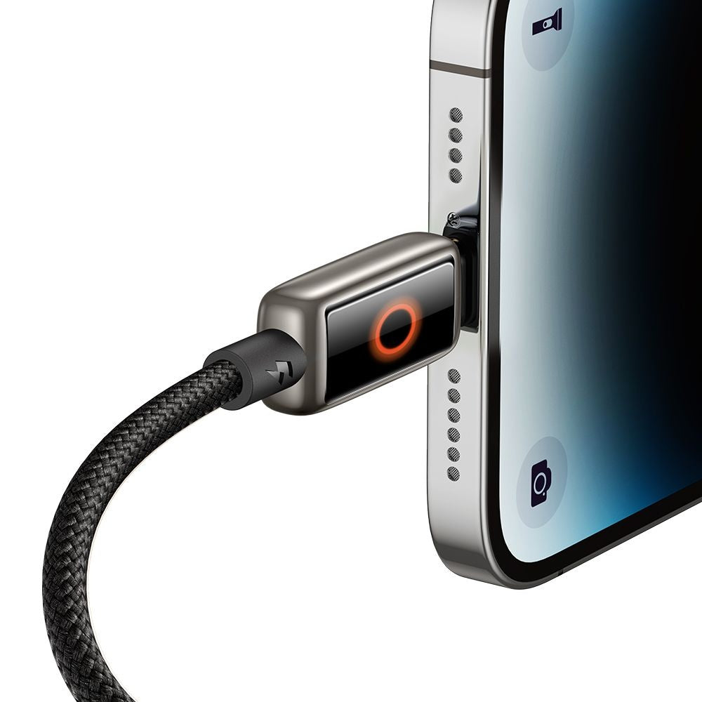 Dátový a nabíjací kábel USB-C - Lightning McDodo CA-6670 Auto Power Off, 36W, 1.2m, čierny