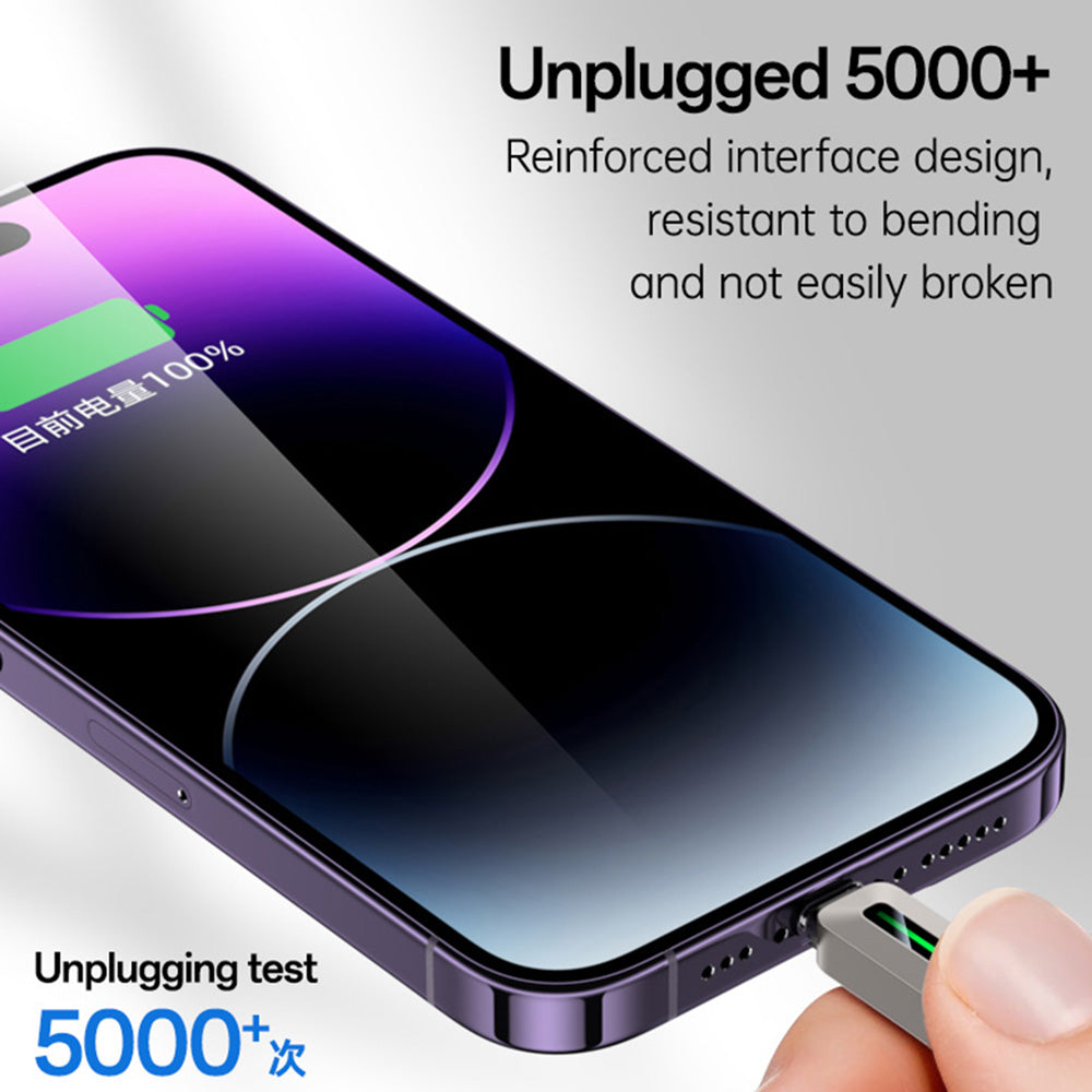 USB-C to Lightning Data and Charging Cable Yesido CA199, 27W, 1.2m, Black