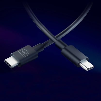 Dátový a nabíjací kábel USB-C - USB-C 3MK Hyper, 100W, 1.2m, čierny