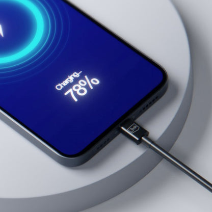 Dátový a nabíjací kábel USB-C - USB-C 3MK Hyper, 100W, 1.2m, čierny