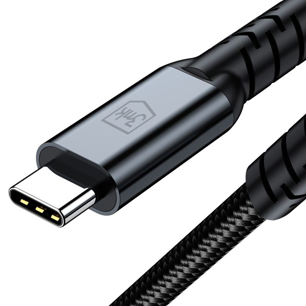 Dátový a nabíjací kábel USB-C - USB-C 3MK Hyper N Thunderbolt 4, 240W, 2m, čierny
