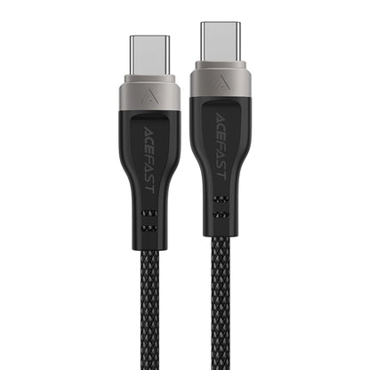 Dátový a nabíjací kábel USB-C - USB-C Acefast C11-03, 60W, 1.2m, čierny