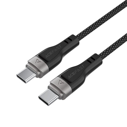 Dátový a nabíjací kábel USB-C - USB-C Acefast C11-03, 60W, 1.2m, čierny