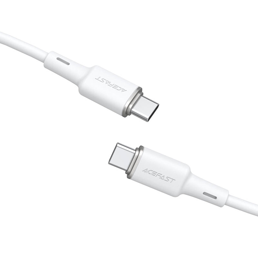 Dátový a nabíjací kábel USB-C - USB-C Acefast C2-03, 60W, 1.2m, čierny