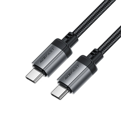 Dátový a nabíjací kábel USB-C - USB-C Acefast C20-03, 60W, 1.2m, čierny