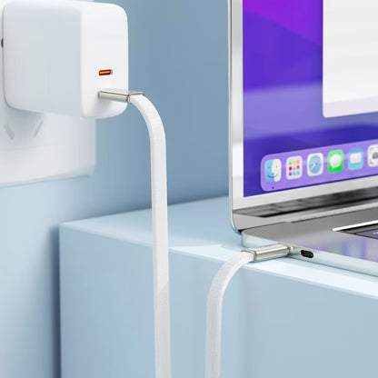 USB-C Data and Charging Cable - USB-C Acefast C24-03, 60W, 1.2m, White