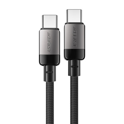 Dátový a nabíjací kábel USB-C - USB-C Acefast C9-03, 60W, 1.2m, čierny