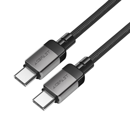 Dátový a nabíjací kábel USB-C - USB-C Acefast C9-03, 60W, 1.2m, čierny
