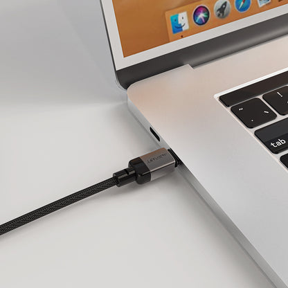 Dátový a nabíjací kábel USB-C - USB-C Acefast C9-03, 60W, 1.2m, čierny