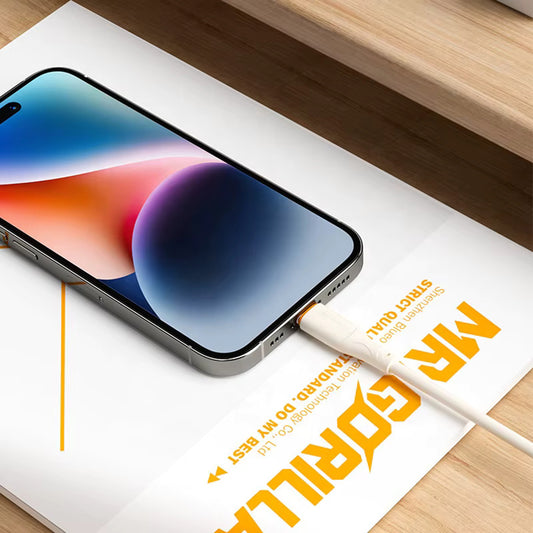 Dátový a nabíjací kábel USB-C - USB-C Blueo Ape Legend, 100W, 1.5m, Oranžový