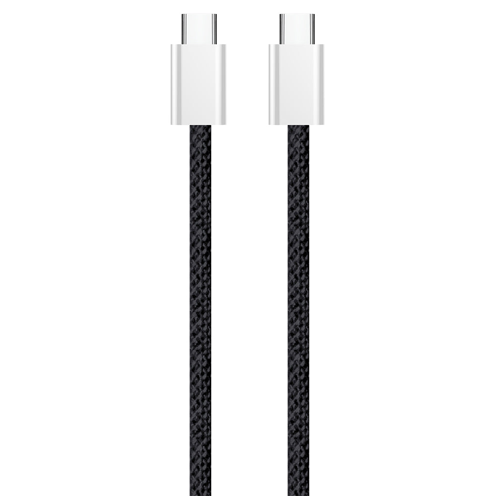 Dátový a nabíjací kábel USB-C - USB-C ColorWay CW-CBPDCC061, 60W, 1m, čierny