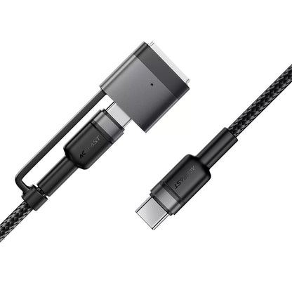 Nabíjací kábel Acefast, USB-C - USB-C / MagSafe 3, 240W, 1.2m, čierny