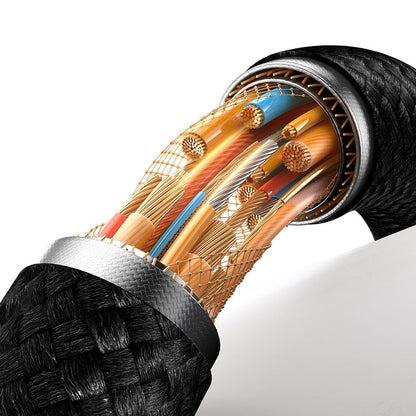 Dátový a nabíjací kábel USB-C - USB-C McDodo CA-6680 Auto Power Off, 100W, 1.2m, Čierny