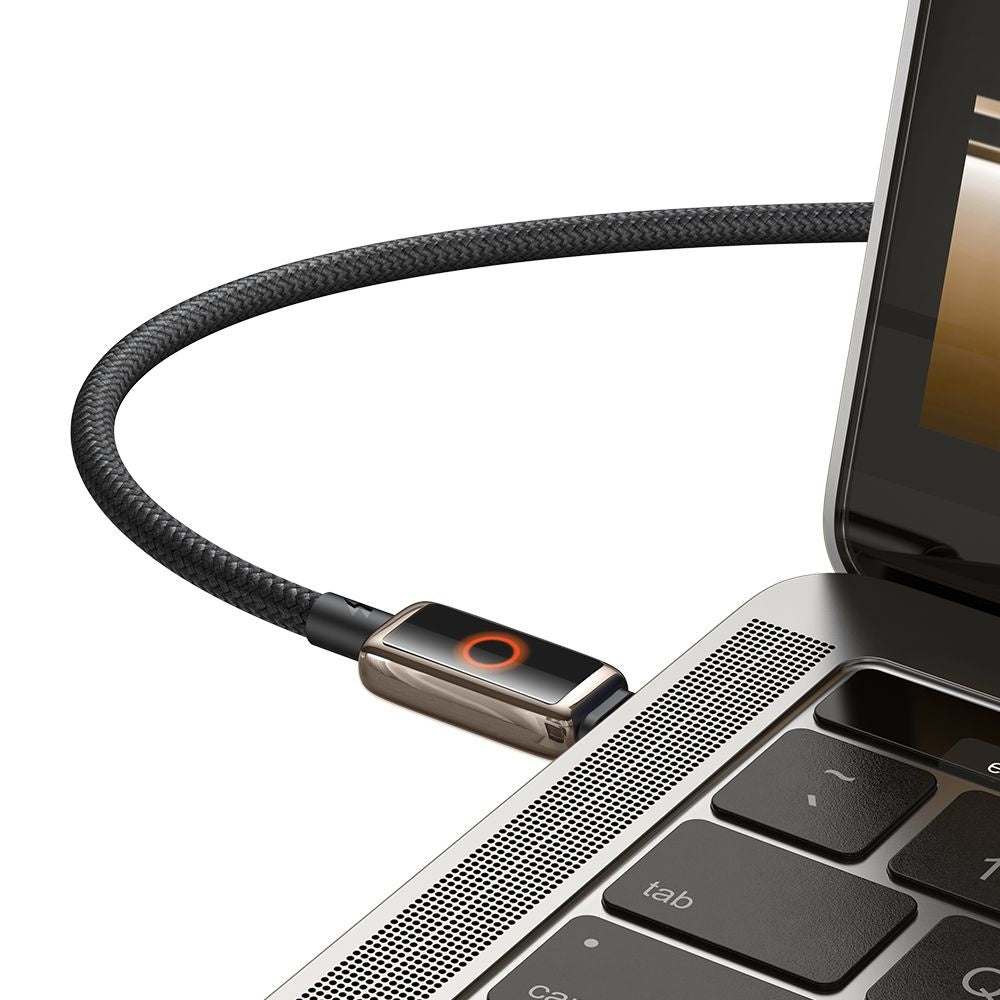 Dátový a nabíjací kábel USB-C - USB-C McDodo CA-6681 Auto Power Off, 100W, 1.2m, Zlatý