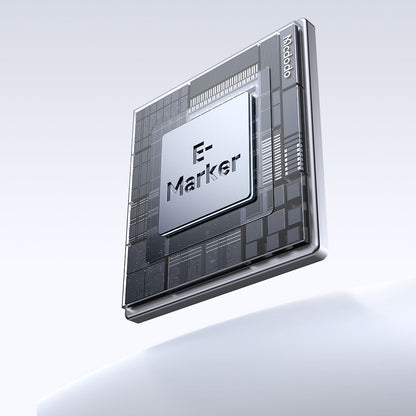 Dátový a nabíjací kábel USB-C - USB-C McDodo CA-8200 Colorful, 100W, 1.2m, Čierny