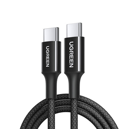 Dátový a nabíjací kábel USB-C - USB-C UGREEN L501, 60W, 1m, čierny