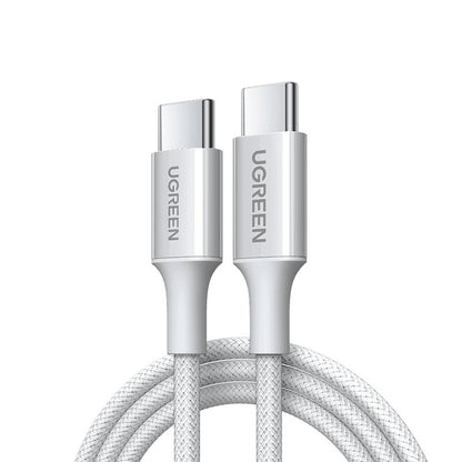 Dátový a nabíjací kábel USB-C - USB-C UGREEN L501, 60W, 2m, Sivý