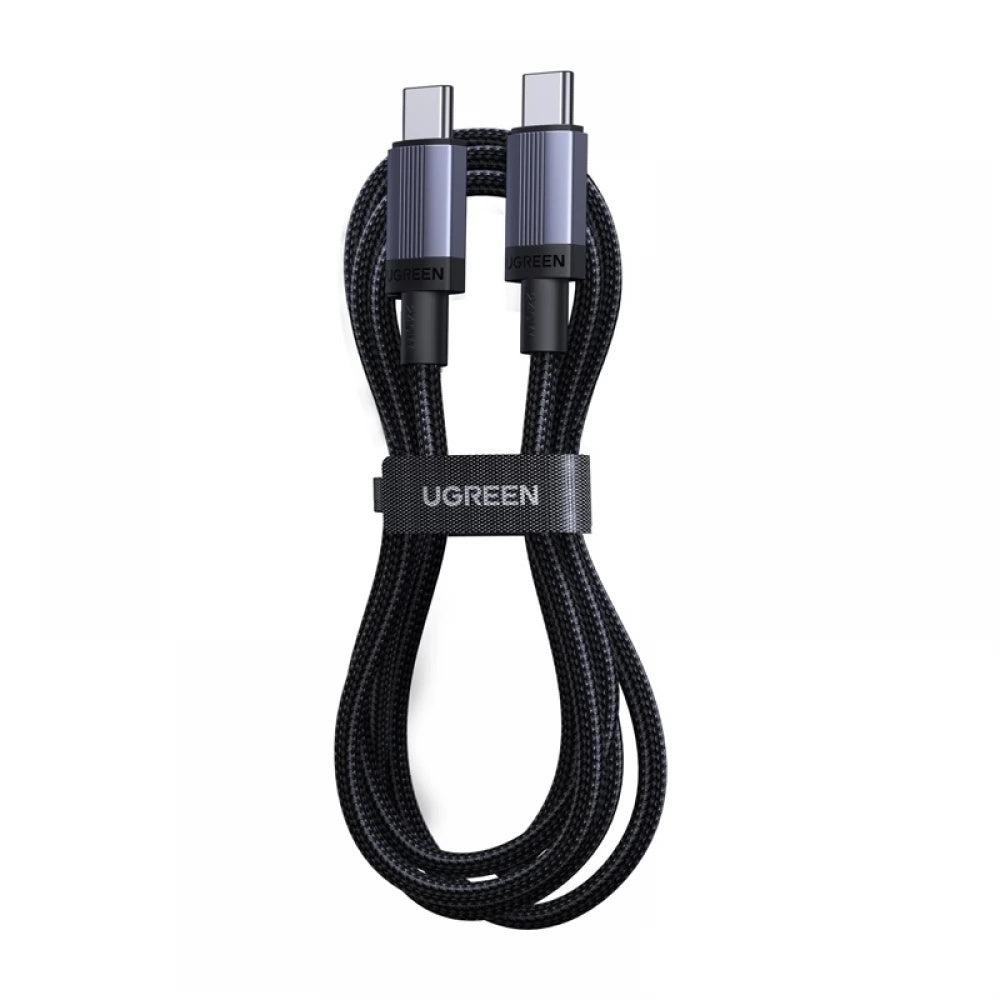Dátový a nabíjací kábel USB-C - USB-C UGREEN L532, 240W, 3m, Sivý