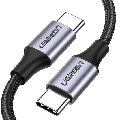 UGREEN US261 (50152) USB-C to USB-C Data and Charging Cable, 60W, 2m, Gray