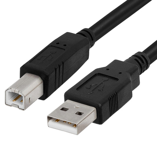 OEM tlačový kábel, USB-A - USB-B, 1,5 m, čierny