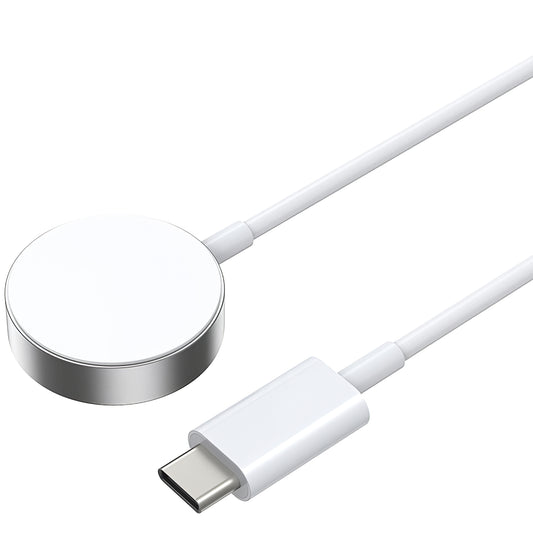 Bezdrôtová nabíjačka BWOO WL-18 pre Apple Watch Series, USB-C, biela
