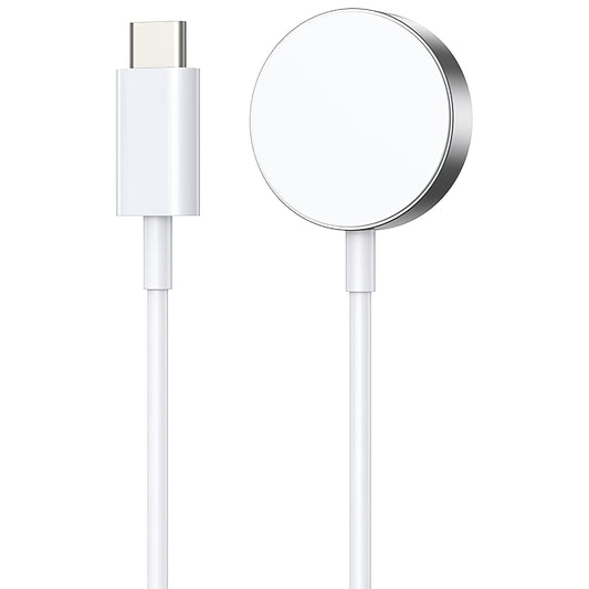 Bezdrôtová nabíjačka BWOO WL-18 pre Apple Watch Series, USB-C, biela