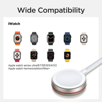 Nabíjací kábel Joyroom S-IW011 pre Apple Watch Series, Biela