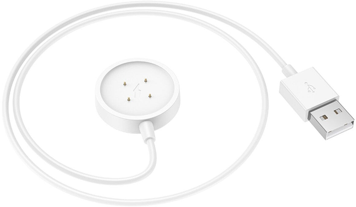 Nabíjací kábel pre Smartwatch HOCO Y24, USB-A, Biely