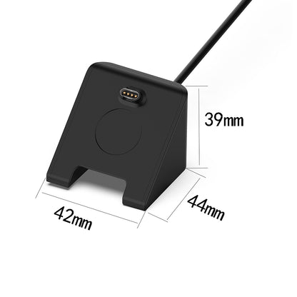 Techsuit TGC3 Charging Cable for Garmin Fenix 5 Plus / 7X / 6X / 6 / 5, USB-A, Black