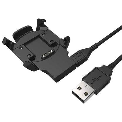 Techsuit TGC5 Charging Cable for Garmin Fenix 3 Sapphire / 3 HR / 3, USB-A, Black