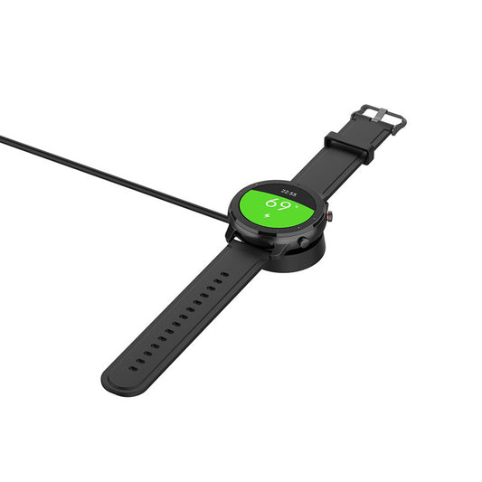 Kábel na nabíjanie Techsuit THA1 pre Amazfit Watch Series, USB-A, Čierna