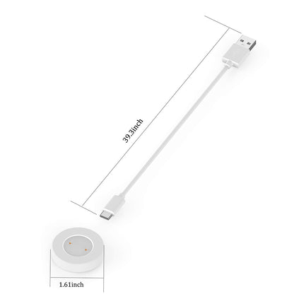 Nabíjací kábel Techsuit THC3 pre Honor Watch / Huawei Watch Series, USB-A, Biela