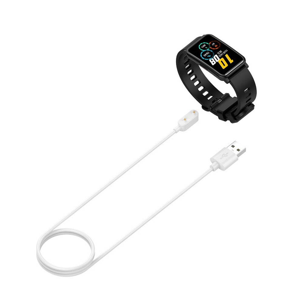 Kábel na nabíjanie Techsuit THH1 pre Huawei Band / Honor Band / Oppo Watch Series, USB-A, Biela