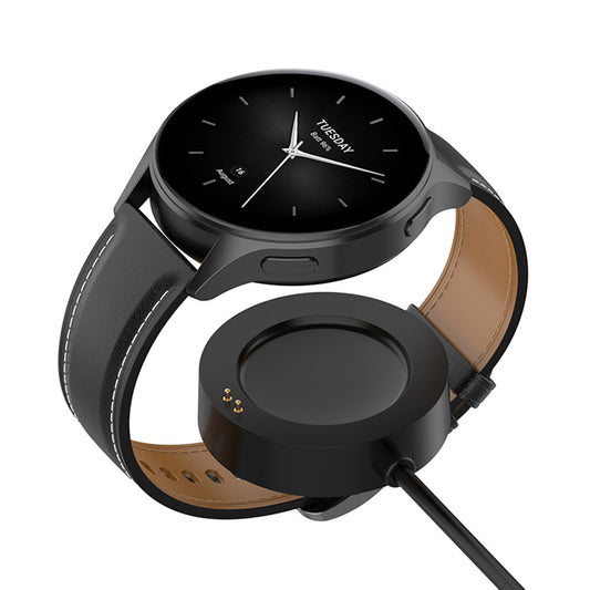 Nabíjací kábel Techsuit TXC5 pre Xiaomi Watch H1 / Watch 2 Pro / Watch S2, USB-A, čierny