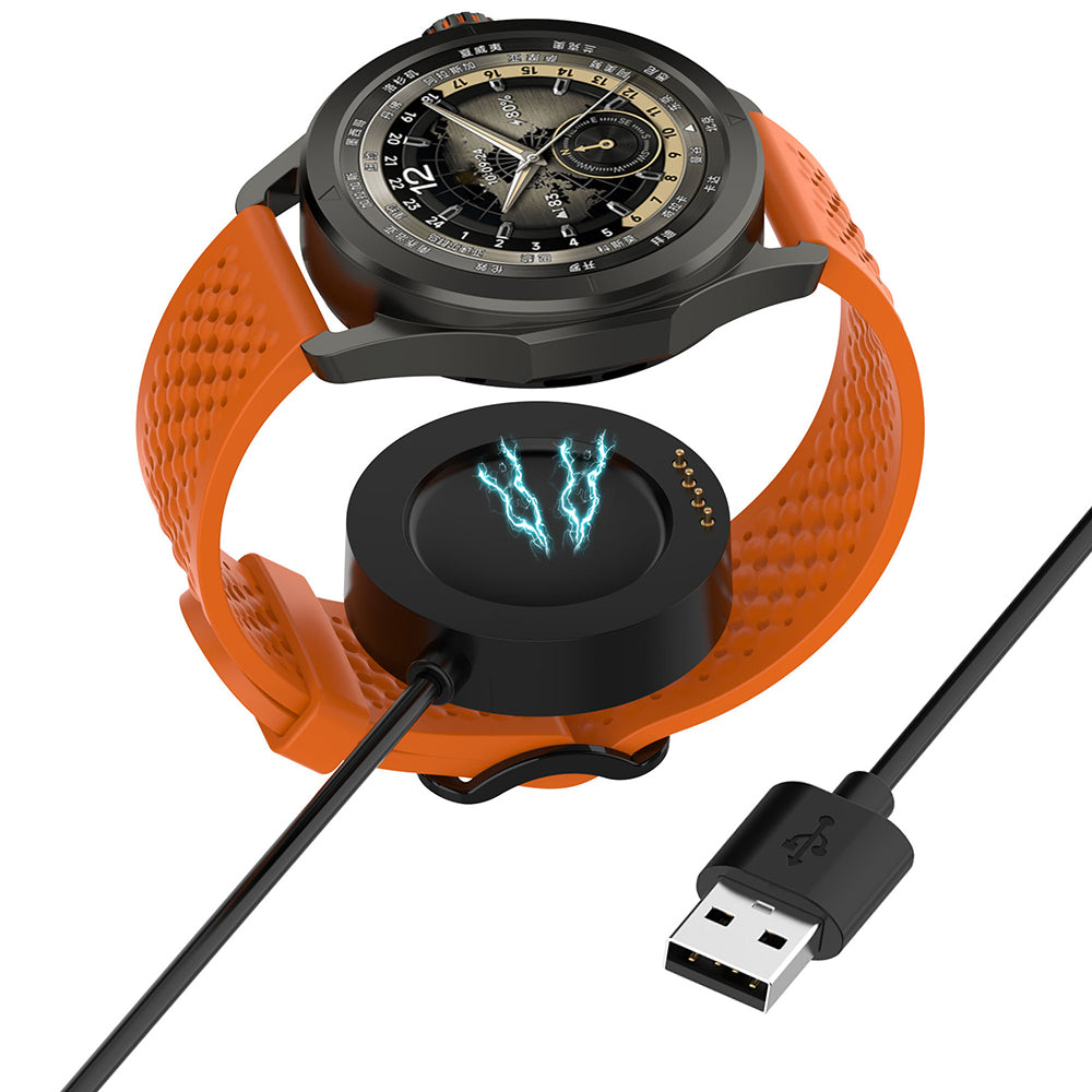 Nabíjací kábel Techsuit TXC9 pre Xiaomi Watch S4 Sport, USB-A, Čierny