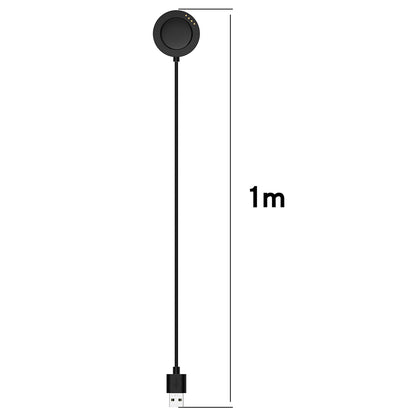 Nabíjací kábel Techsuit TXC9 pre Xiaomi Watch S4 Sport, USB-A, Čierny