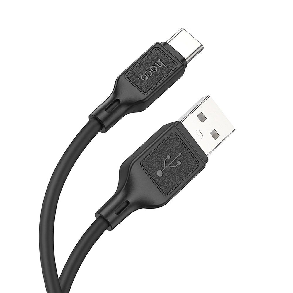 Dátový a nabíjací kábel USB-A - USB-C HOCO X90, 60W, 1m, Čierny