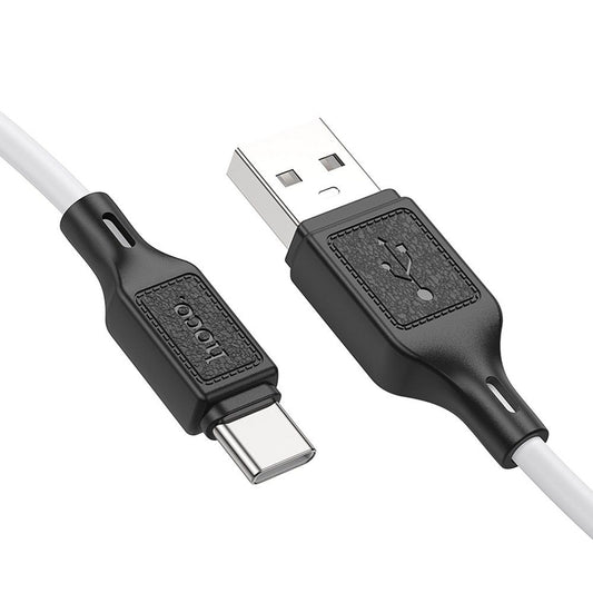 USB-A to USB-C HOCO X90 Data and Charging Cable, 60W, 1m, White