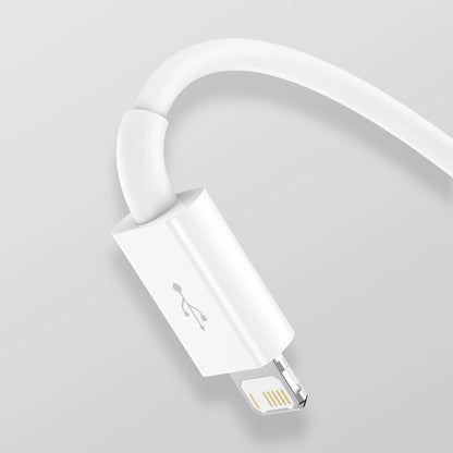 Nabíjací kábel USB-A - Lightning / microUSB / USB-C Baseus Superior 3in1 Series, 20W, 1m, Biela P10320105221-00